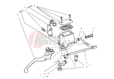 FRONT BRAKE PUMP