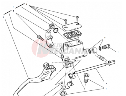 FRONT BRAKE PUMP