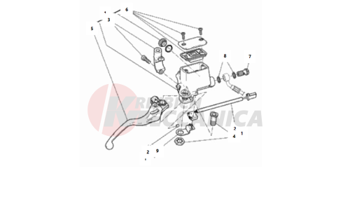 FRONT BRAKE PUMP