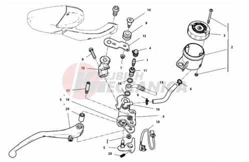 FRONT BRAKE PUMP