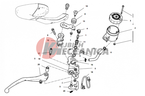 FRONT BRAKE PUMP