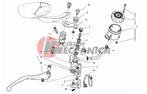 FRONT BRAKE PUMP