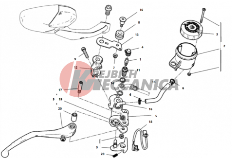 FRONT BRAKE PUMP