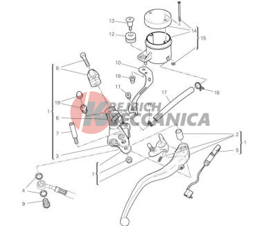 FRONT BRAKE PUMP