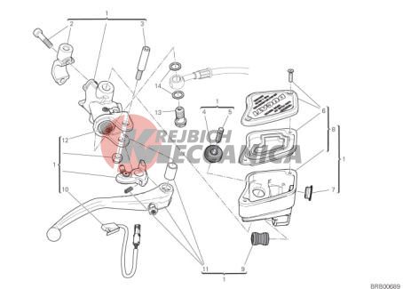 FRONT BRAKE PUMP