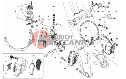 FRONT BRAKE SYSTEM