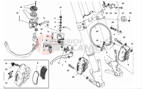 FRONT BRAKE SYSTEM