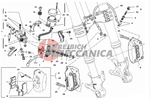 FRONT BRAKE SYSTEM