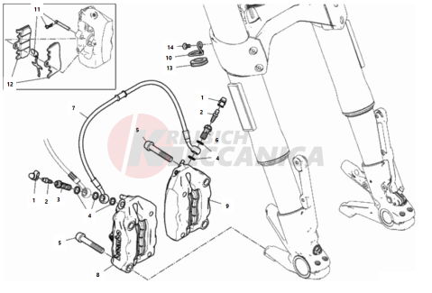 FRONT BRAKE SYSTEM