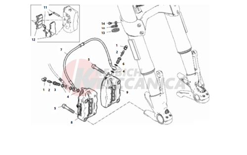 FRONT BRAKE SYSTEM