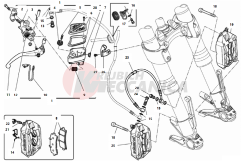 FRONT BRAKE SYSTEM