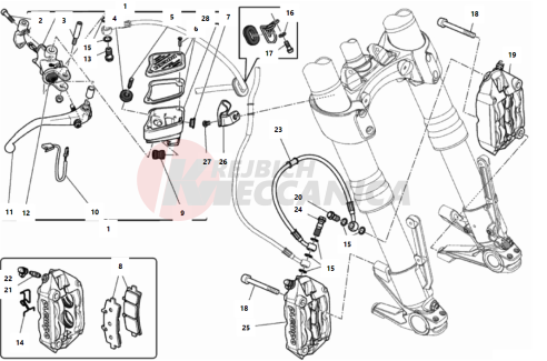 FRONT BRAKE SYSTEM