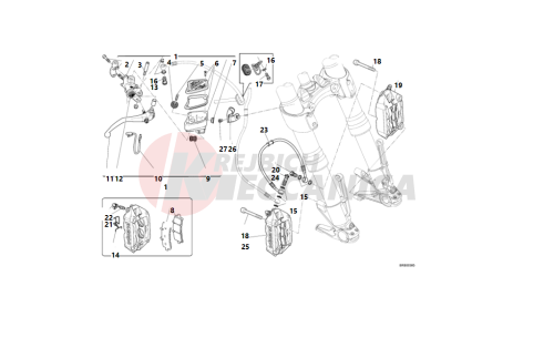 FRONT BRAKE SYSTEM