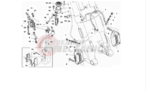 FRONT BRAKE SYSTEM