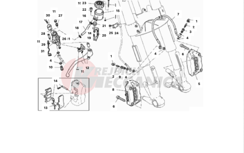 FRONT BRAKE SYSTEM