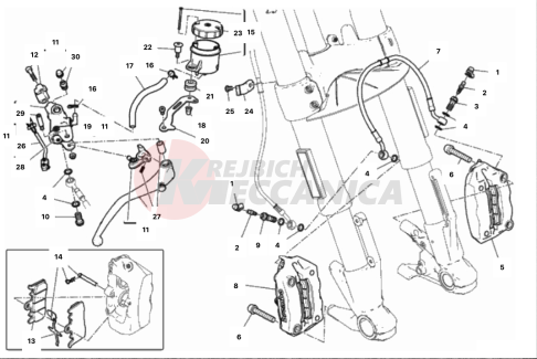 FRONT BRAKE SYSTEM