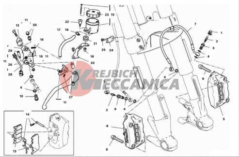 FRONT BRAKE SYSTEM