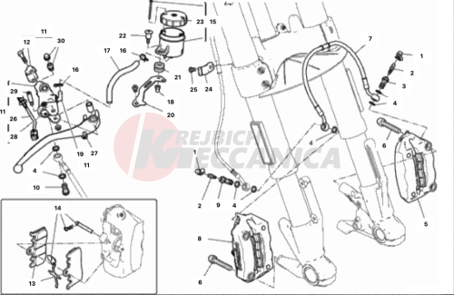 FRONT BRAKE SYSTEM