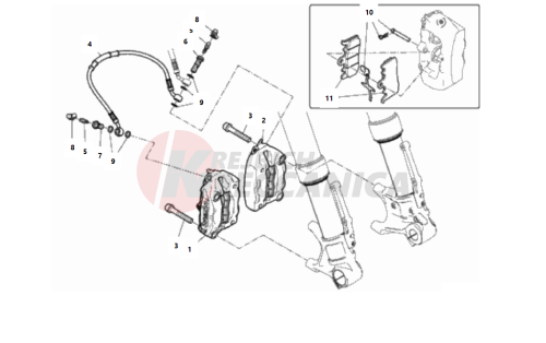 FRONT BRAKE SYSTEM