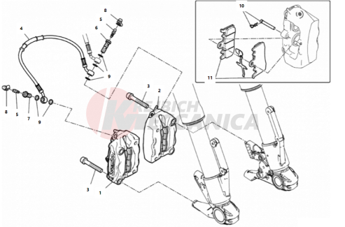 FRONT BRAKE SYSTEM