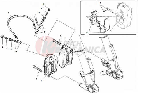 FRONT BRAKE SYSTEM