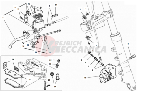 FRONT BRAKE SYSTEM