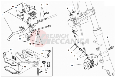 FRONT BRAKE SYSTEM