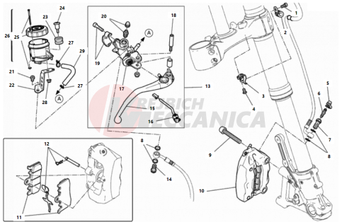 FRONT BRAKE SYSTEM