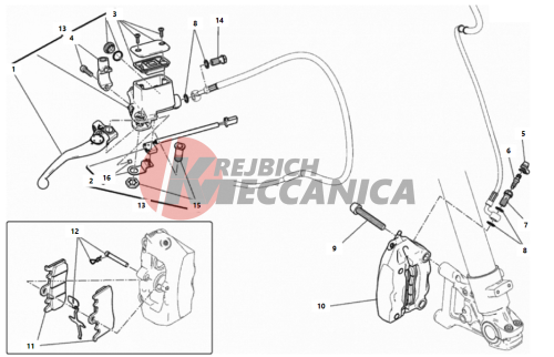 FRONT BRAKE SYSTEM