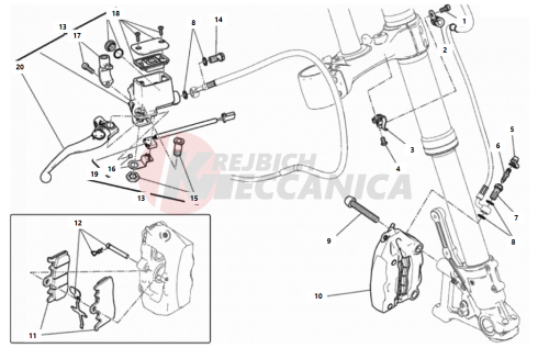 FRONT BRAKE SYSTEM