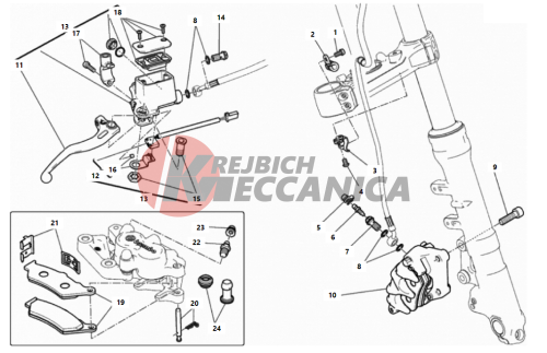 FRONT BRAKE SYSTEM