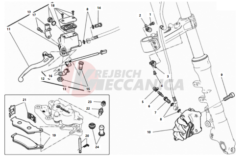 FRONT BRAKE SYSTEM