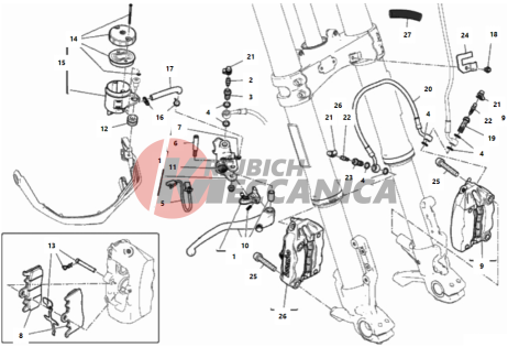 FRONT BRAKE SYSTEM