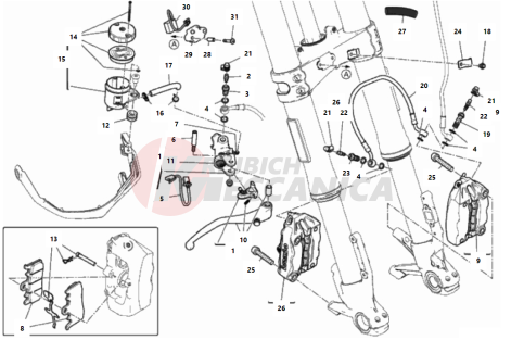 FRONT BRAKE SYSTEM