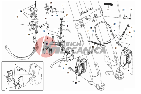 FRONT BRAKE SYSTEM