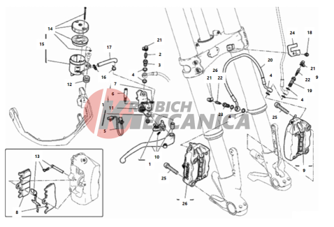 FRONT BRAKE SYSTEM