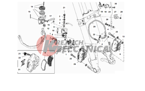 FRONT BRAKE SYSTEM