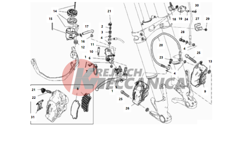 FRONT BRAKE SYSTEM