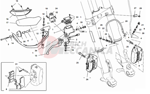 FRONT BRAKE SYSTEM