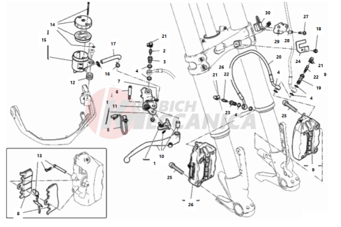 FRONT BRAKE SYSTEM