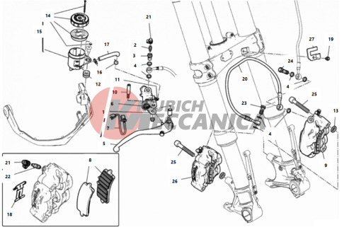 FRONT BRAKE SYSTEM