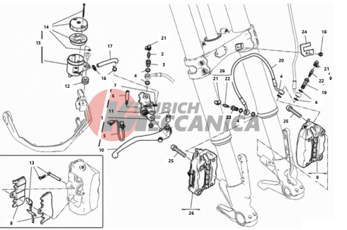 FRONT BRAKE SYSTEM