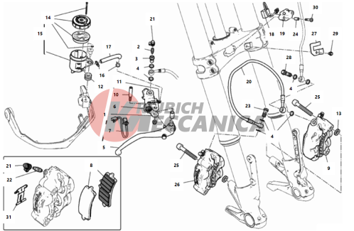 FRONT BRAKE SYSTEM