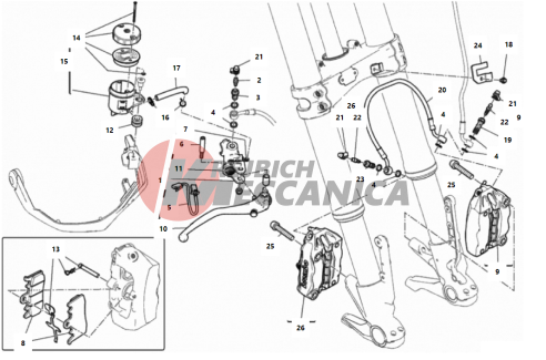 FRONT BRAKE SYSTEM