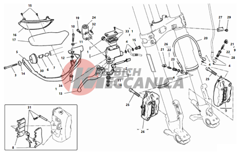 FRONT BRAKE SYSTEM