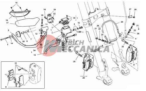 FRONT BRAKE SYSTEM