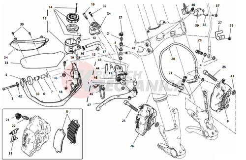 FRONT BRAKE SYSTEM