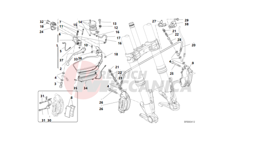 FRONT BRAKE SYSTEM