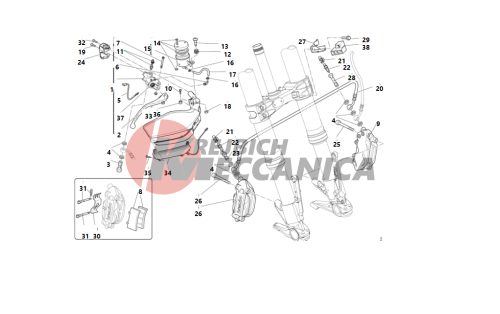 FRONT BRAKE SYSTEM