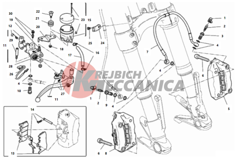 FRONT BRAKE SYSTEM